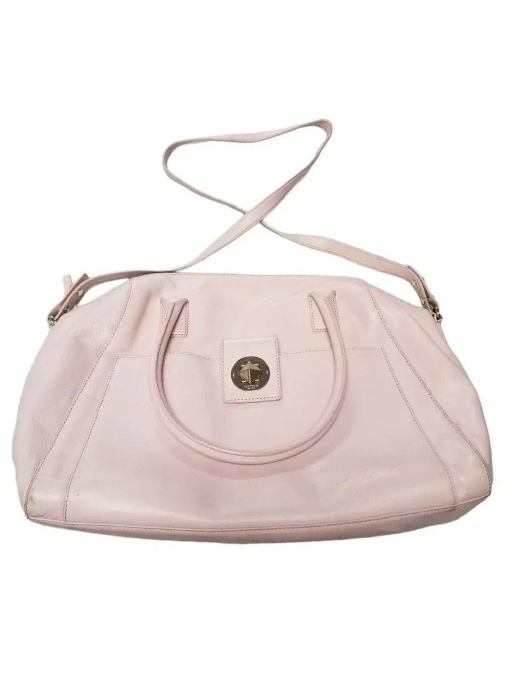 KATE spade light pink cow leather bag